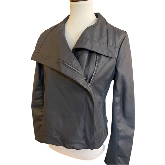 Jack by BB Dakota Jackets & Blazers - Vegan Leather Moto Jacket by JACK